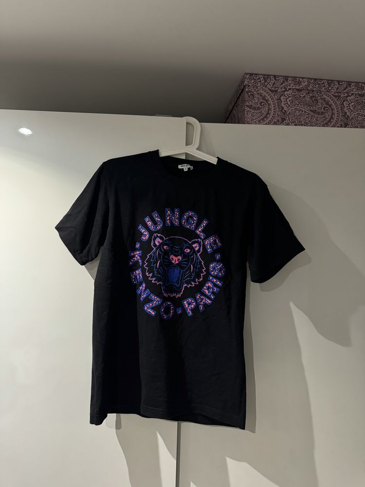 Koszulka tshirt czarny kenzo M damski