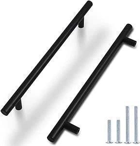 Uchwyt Meblowy Do Szafek Czarny Matowy 15 Sztuk