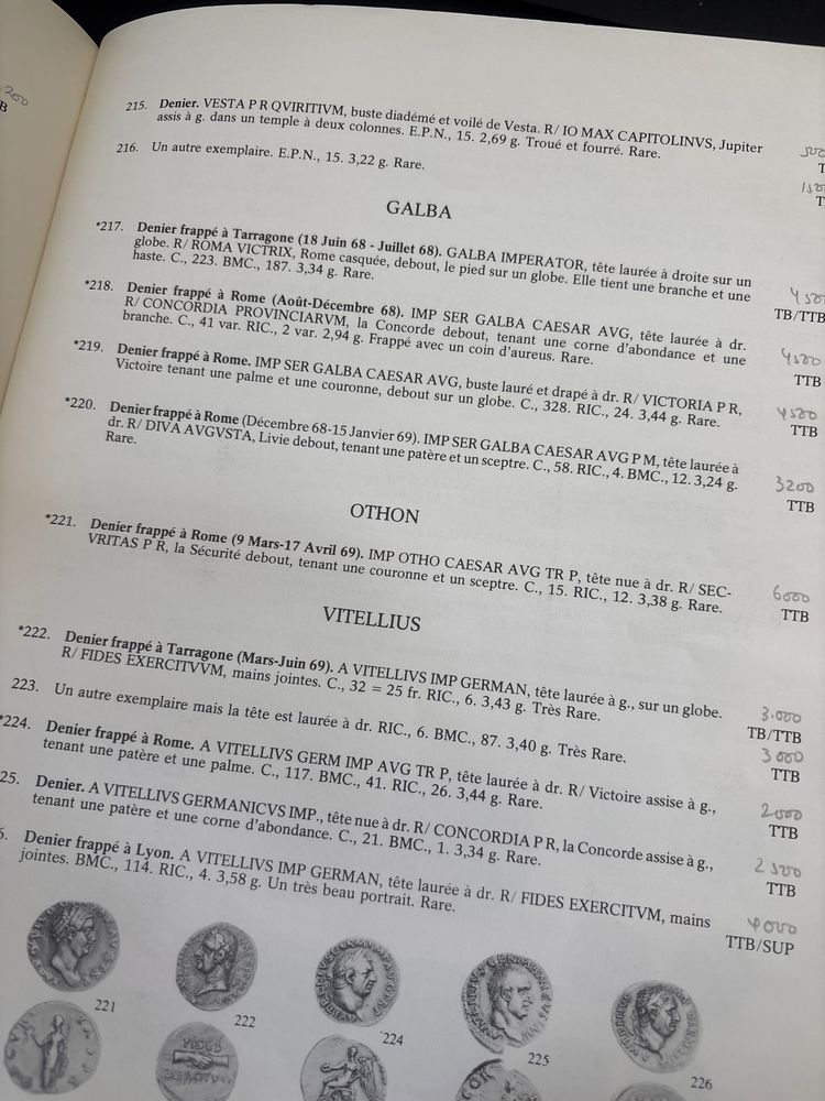 Catalogo de numismatica 1981