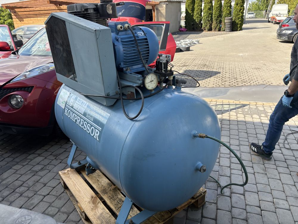 Kompresor tłokowy Spreżarka powietrza 750L Elektra Beckum Kompressor