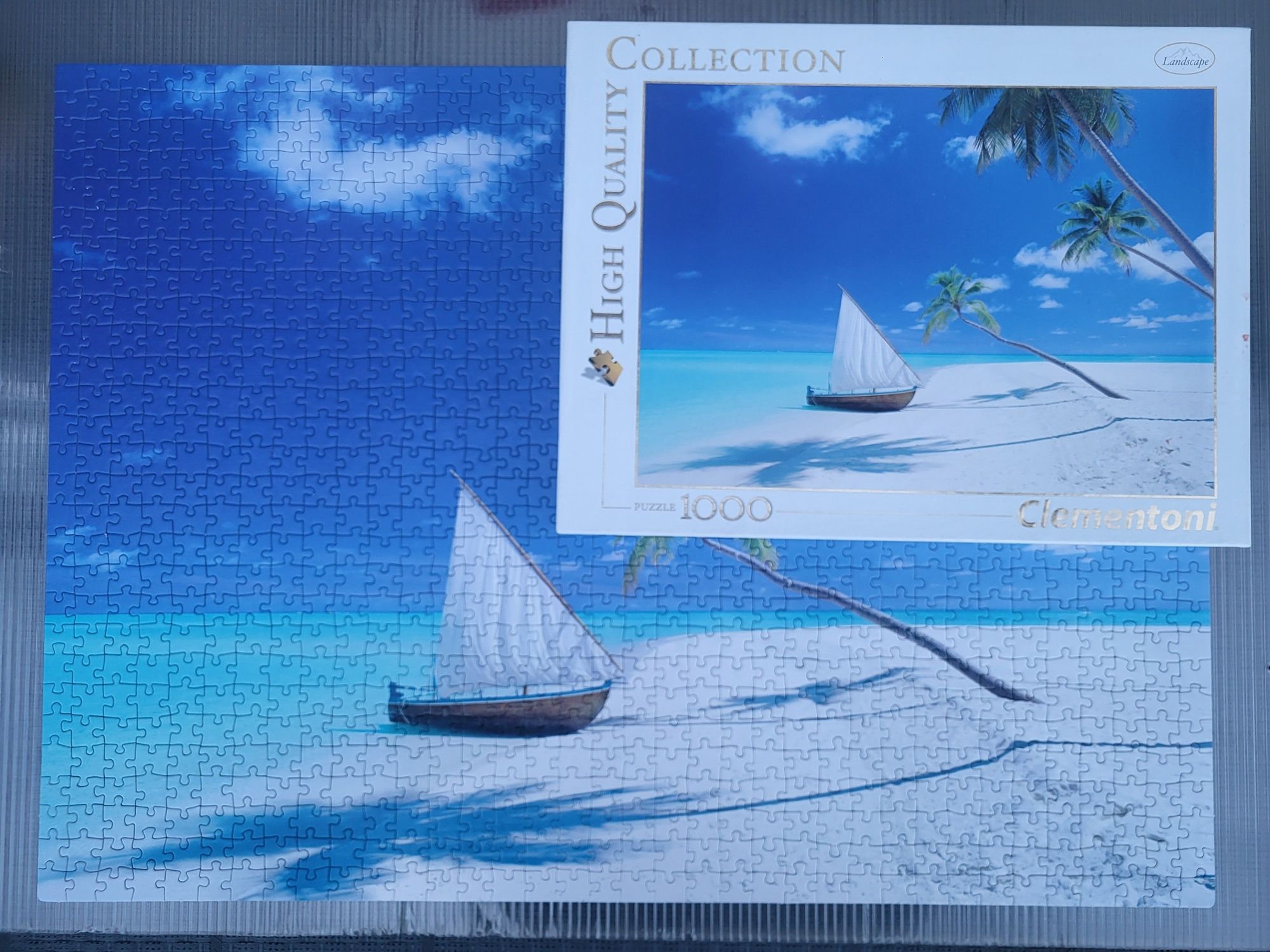Puzzle Clementoni High Quality Collection 1000 elementów Malediwy
