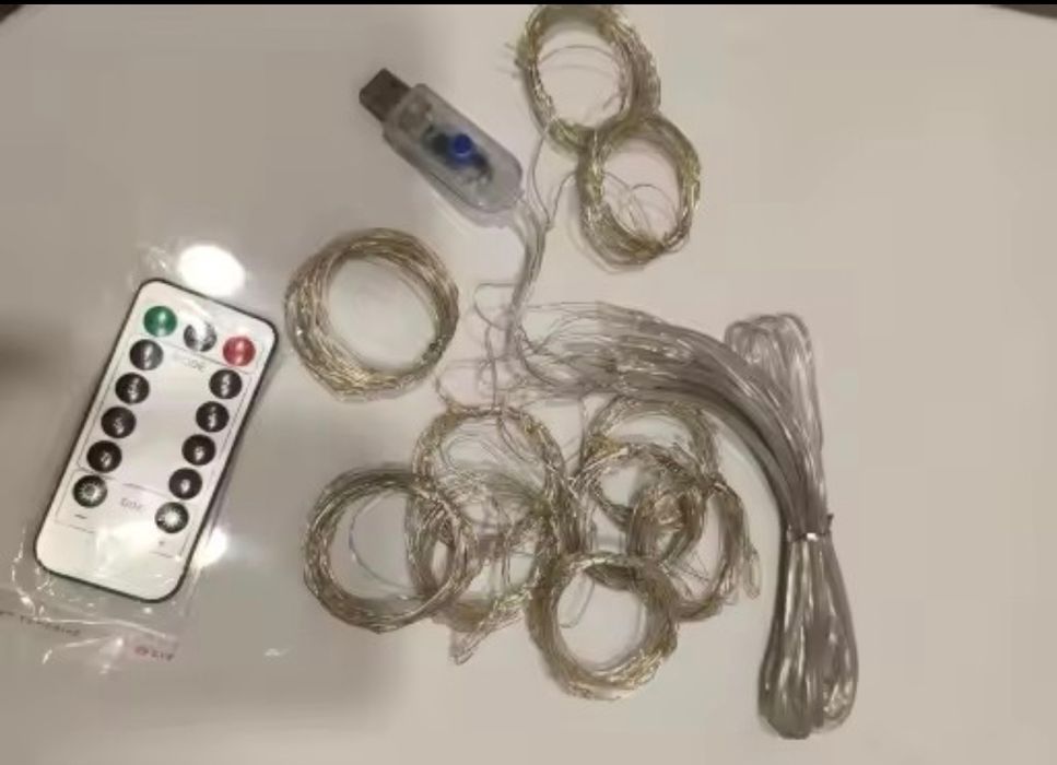 Kurtyna LED i taśma LED multicolor