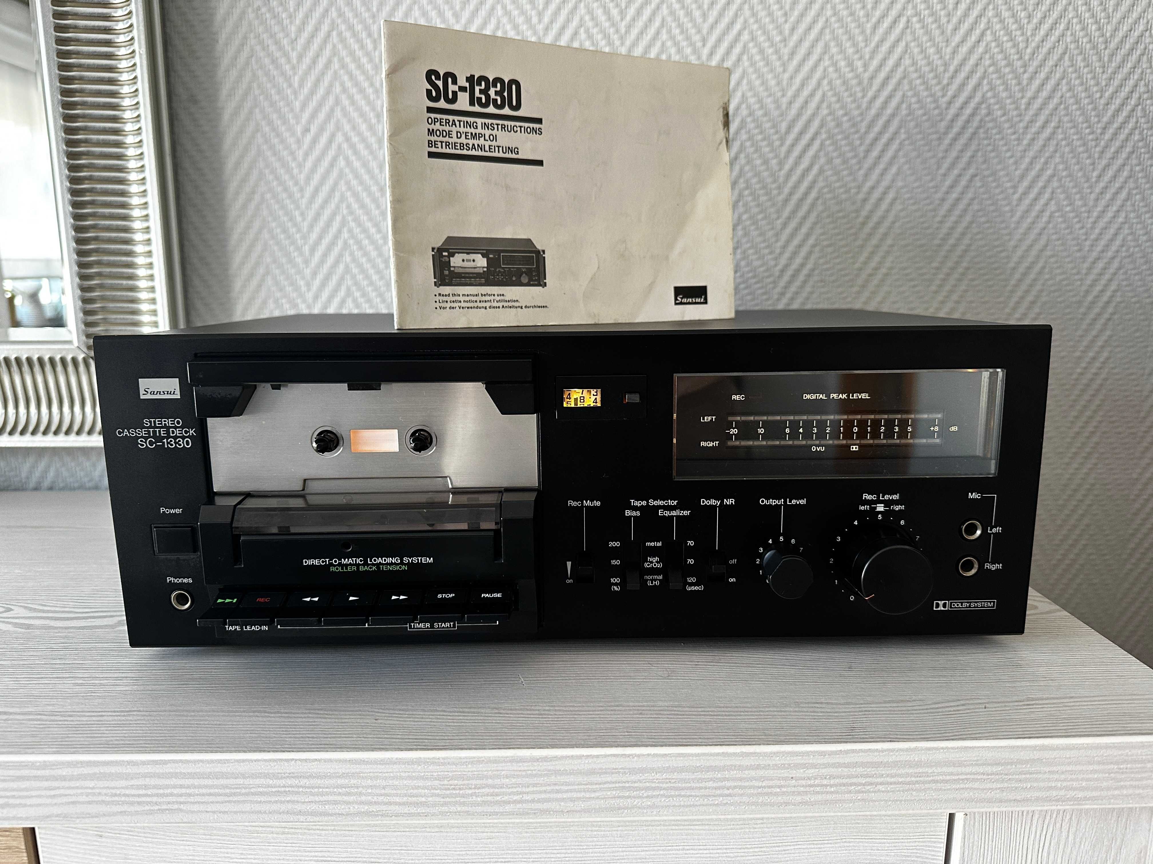 SANSUI SC-1330 Deck Magnetofon Top Hi-Fi