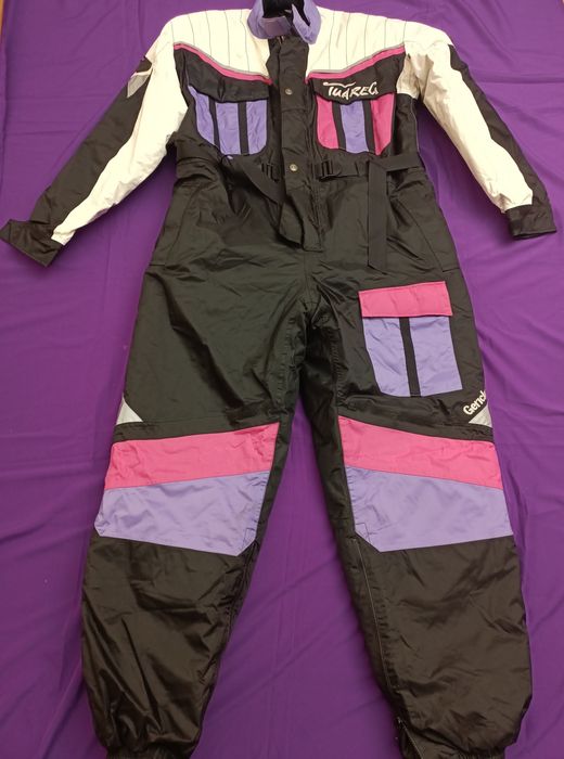 Рідкісний Вінаж TAUREG XL Утеплений Мотокомбінезон Монокостюм осінь