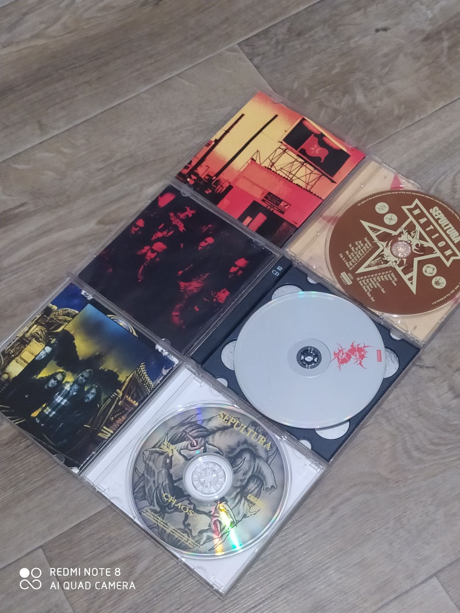 CD диски SEPULTURA.120 гр.