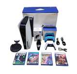 Konsola SONY PS5 825GB CFI-1216A Zestaw Pady Gry Stacja