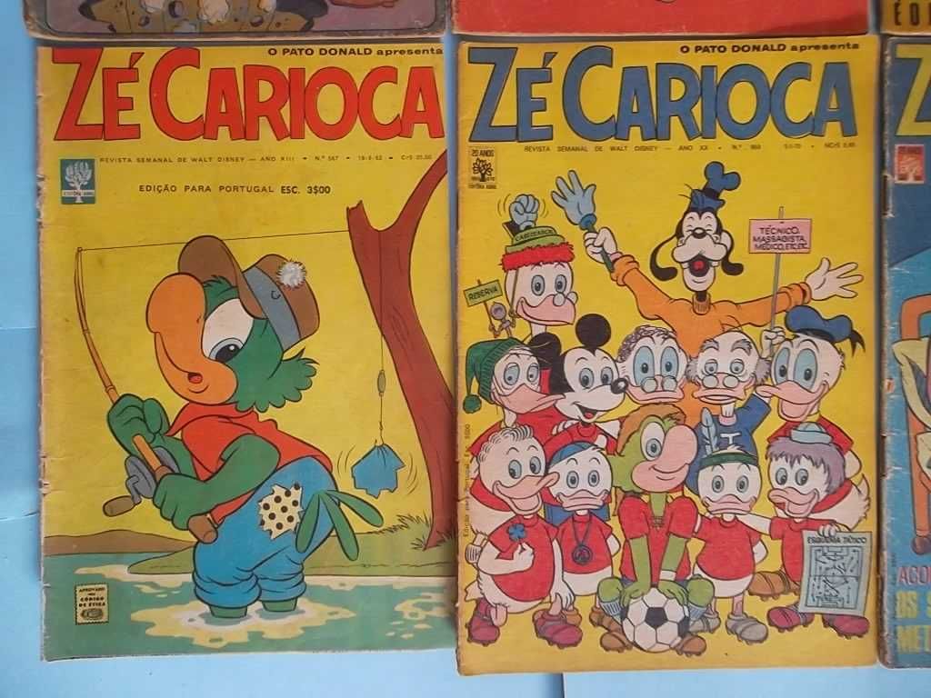 15 Revistas ZÉ CARIOCA , Lote desde o ano de 1962