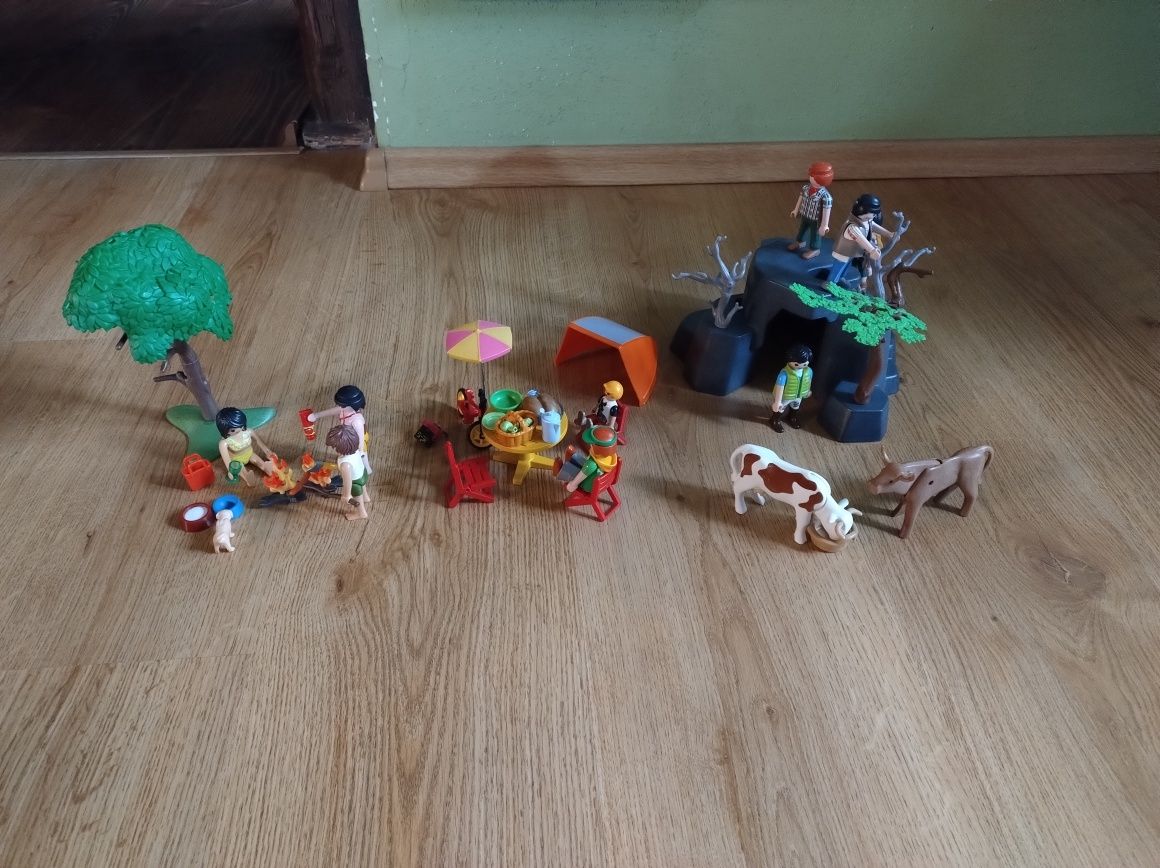 Playmobil - piknik przy skale