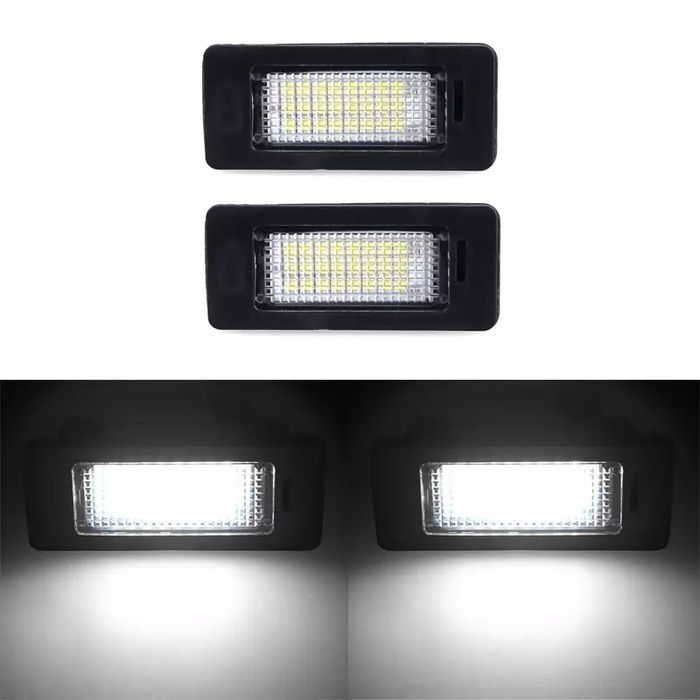 Led de matrícula BMW E60 E61 E90 E91 E92 E93 E39 E87 E82 X5 full kit