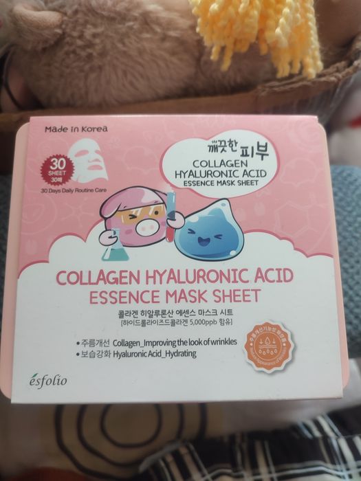esfolio - Collagen Hyaluronic Acid Essence Mask Sheet