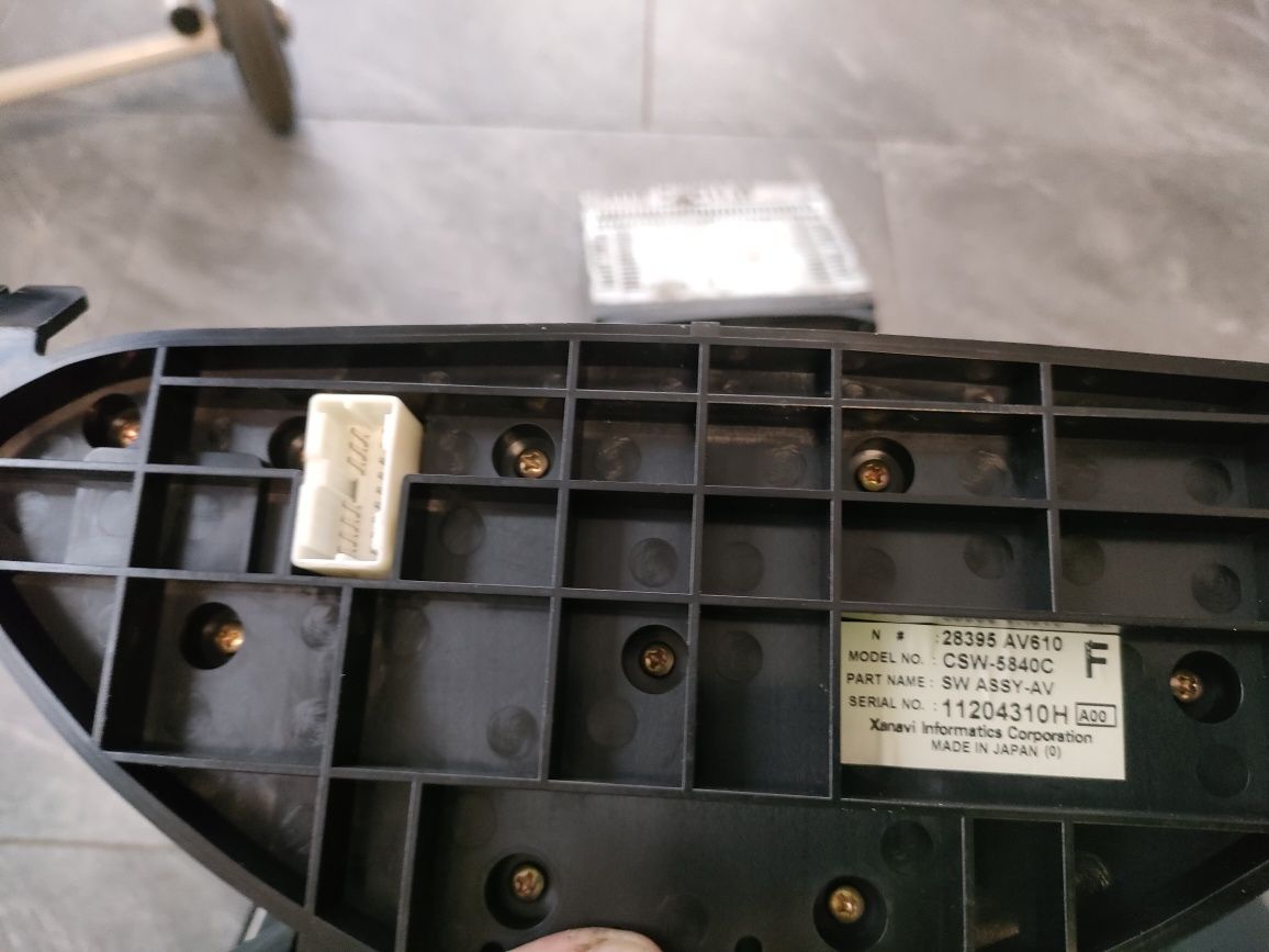 Nissan Primera P12 nawigacja zestaw