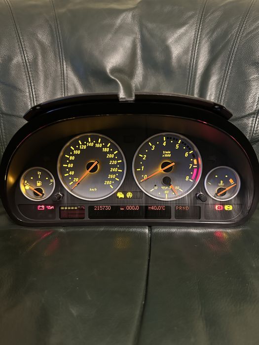 Приборка BMW 4.8IS 4.6IS E53 E39 E38 M5 приборна панель M62 N62 M54