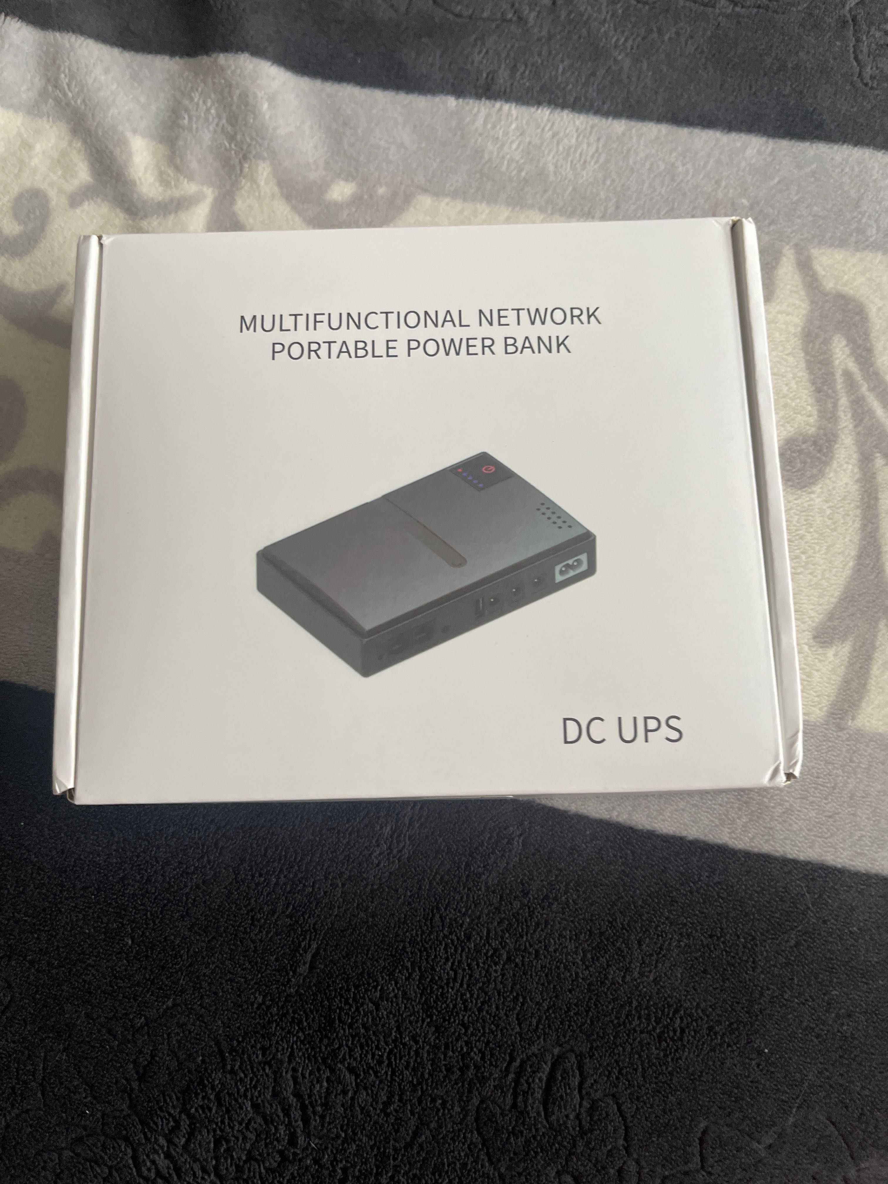 DC UPS Multifunctional network portable power bank ДБЖ для роутера
