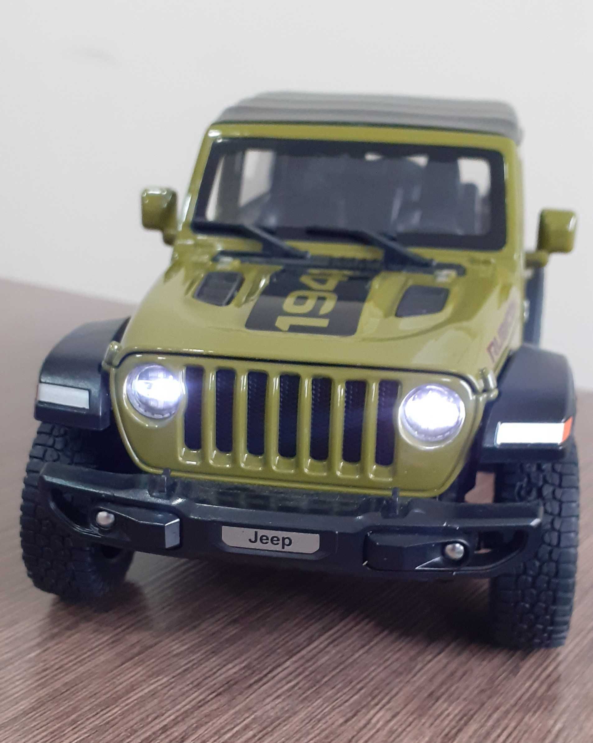 Jeep Wrangler Rubicon 1:20, napęd, światła, dźwięk