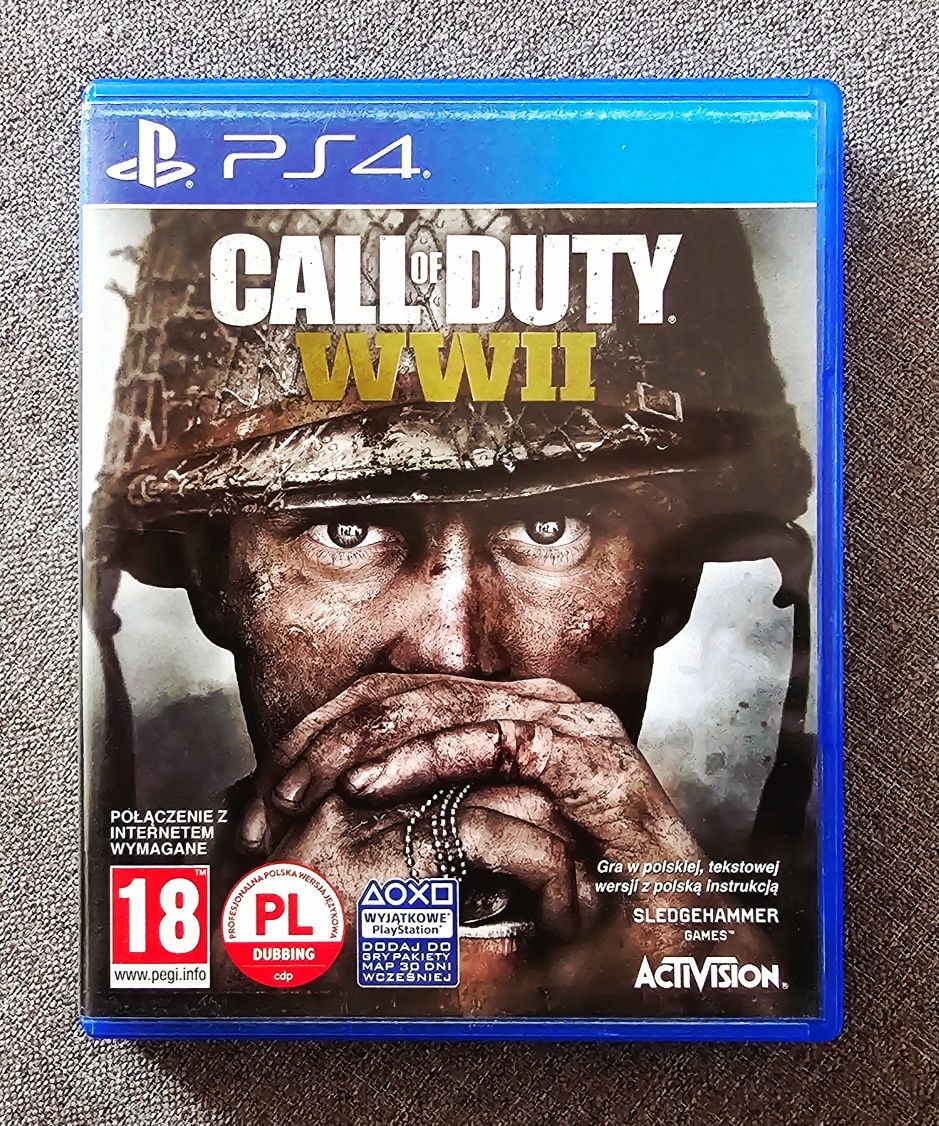 Call of Duty WW2 PL dubbing gra PlayStation 4 5 PS4 PS5 OKAZJA !