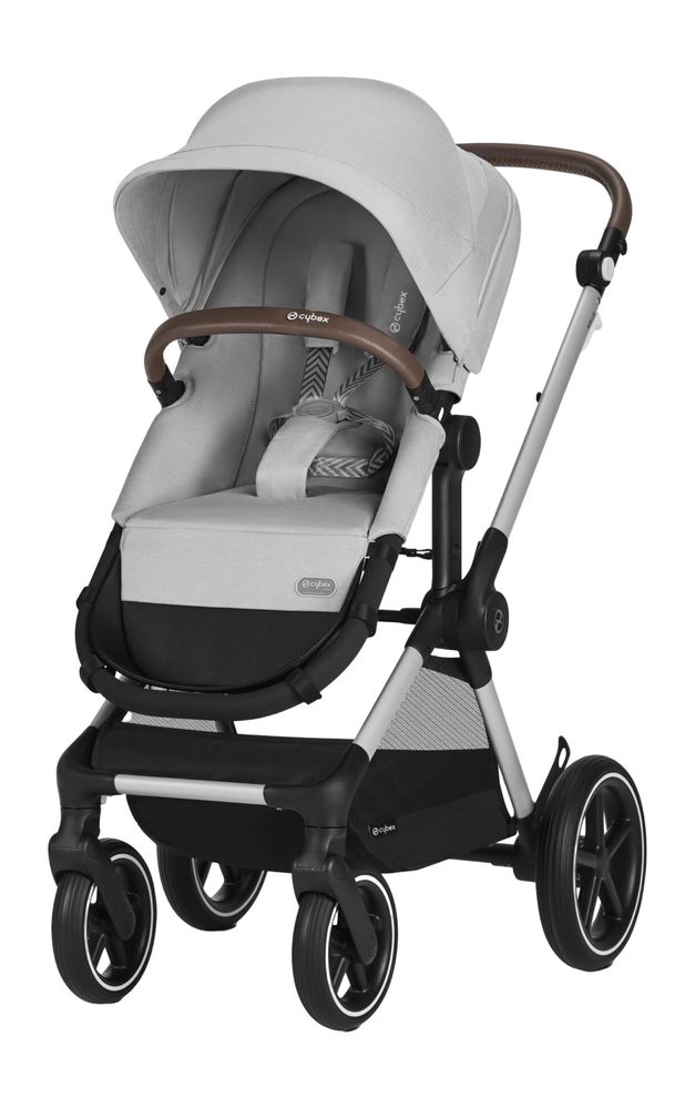 Оригінальна, нова дитяча коляска Cybex Eos Lux Lava Grey Візок 2 в 1