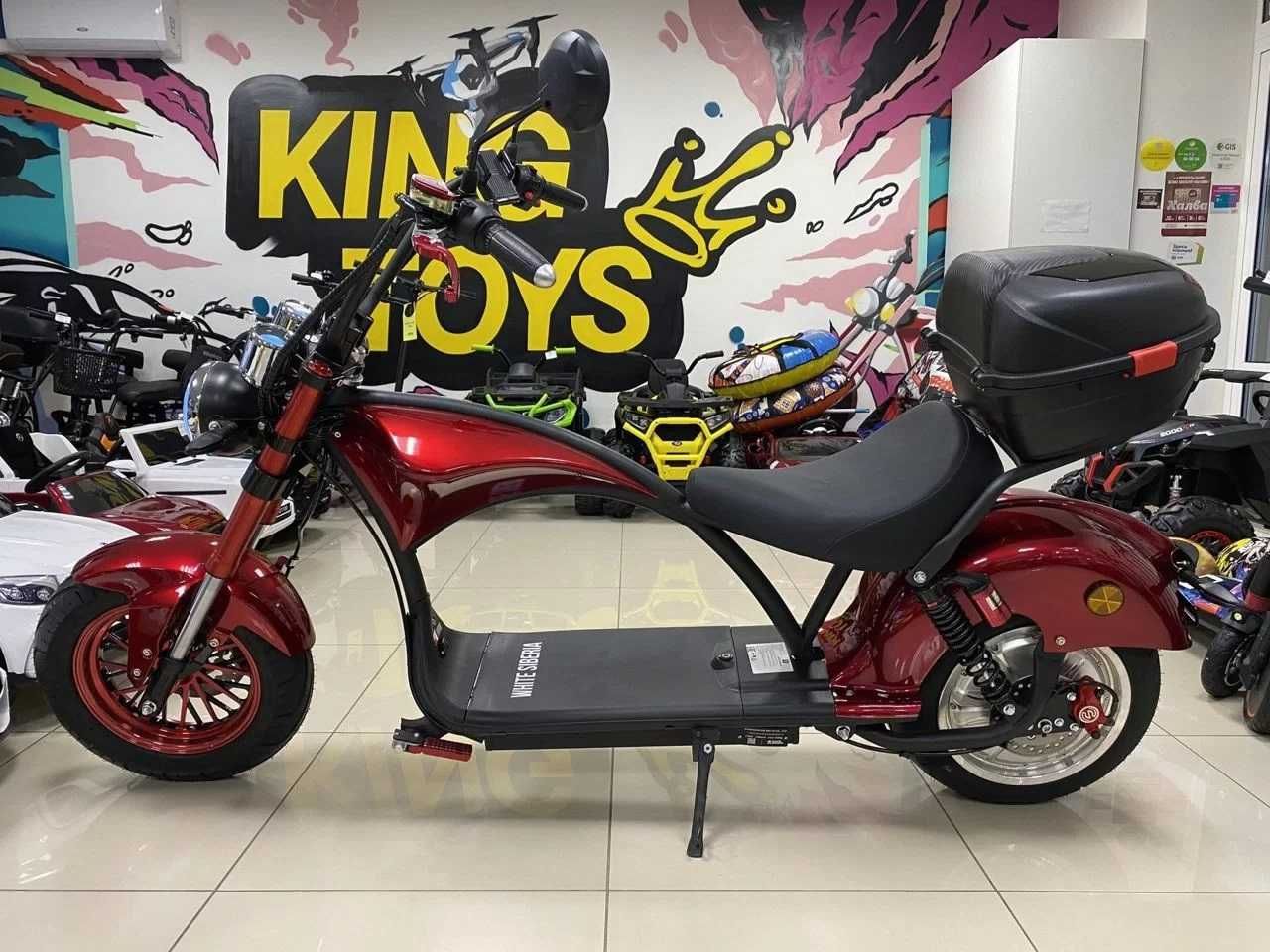 New 2025!! Електроскутер (Чопперы) Chopper 2500Вт Наложка + Подарунок