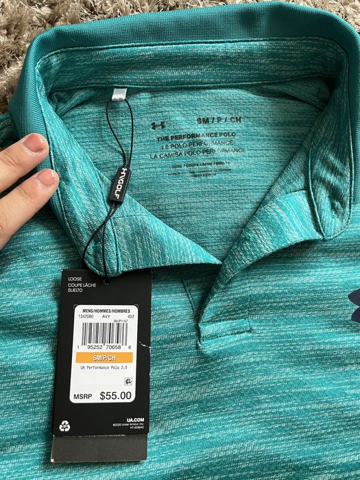 Футболка поло чоловіча Under Armour Performace Polo 2.0, оригінал