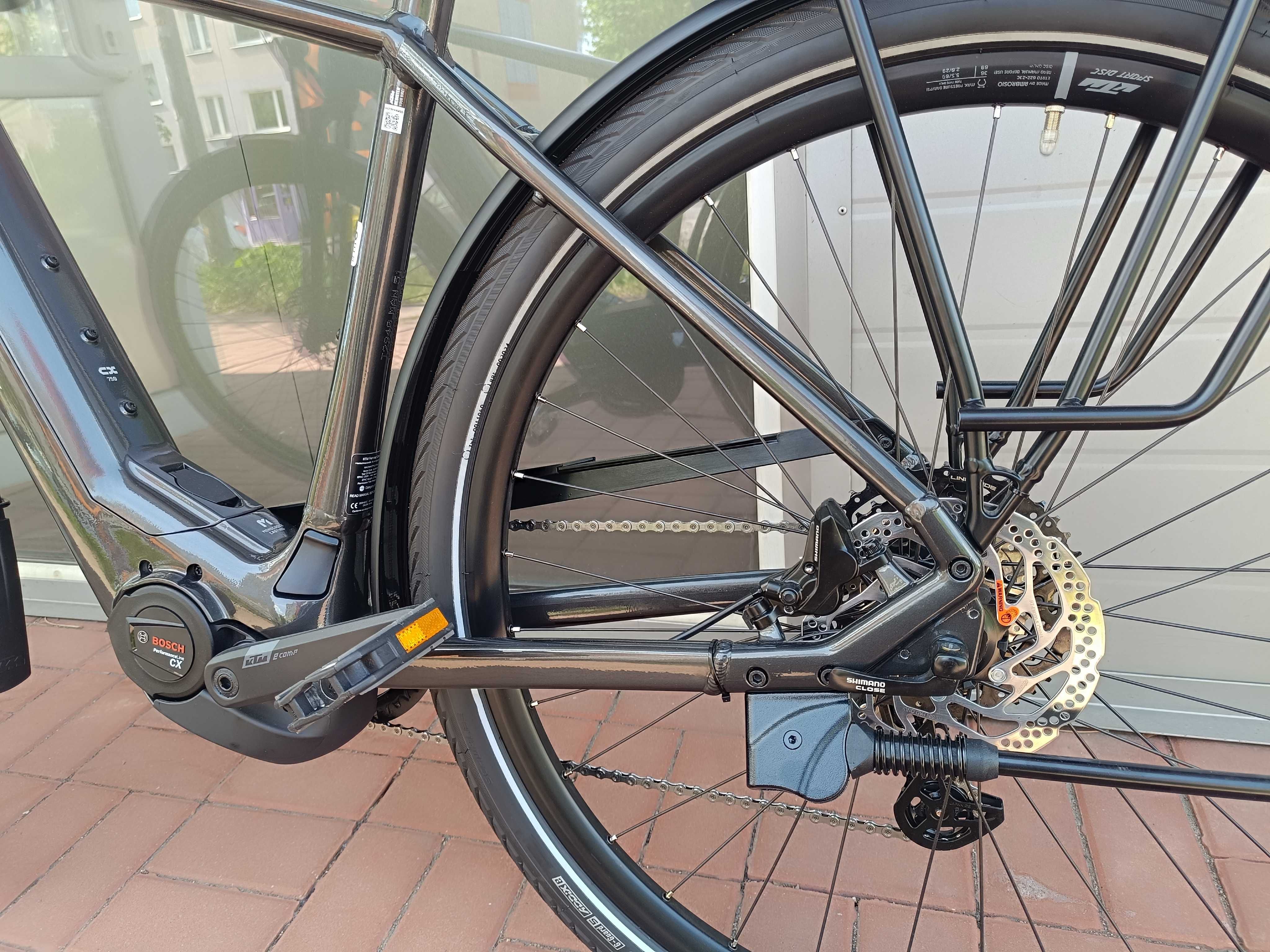 Rower elektryczny KTM MACINA STYLE 730 rozmiar M 51 cm