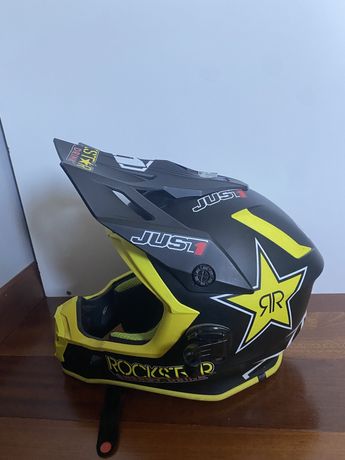 Kask motocyklowy Just1  rockstar L