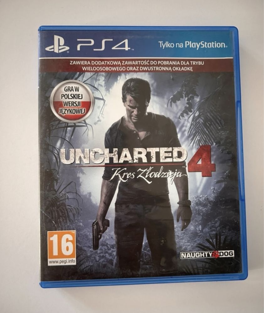 Gra Uncharted 4 Kres Złodzieja PS4