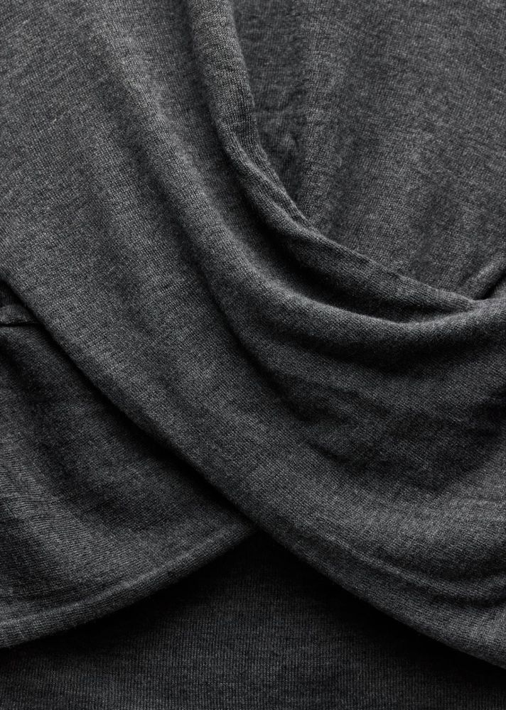 Трикотажний топ із запахом спереду, новий, Zara, розмір M/L