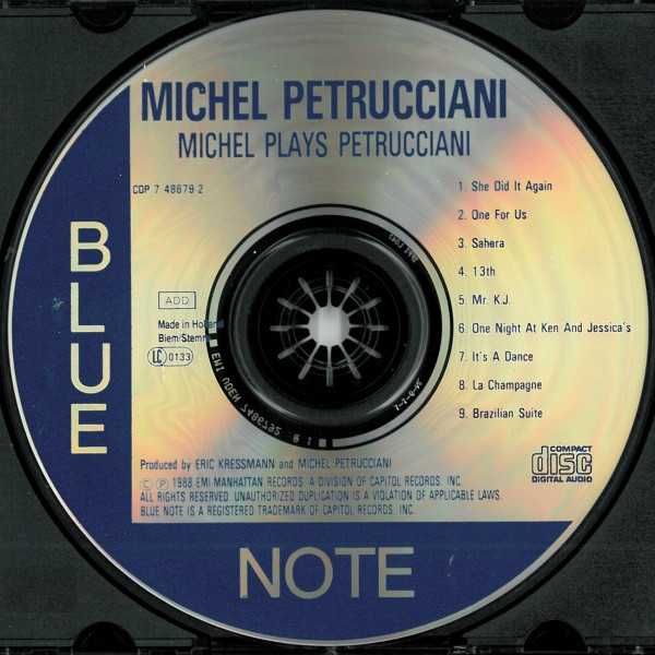 Michel Petrucciani ‎– Michel Plays Petrucciani