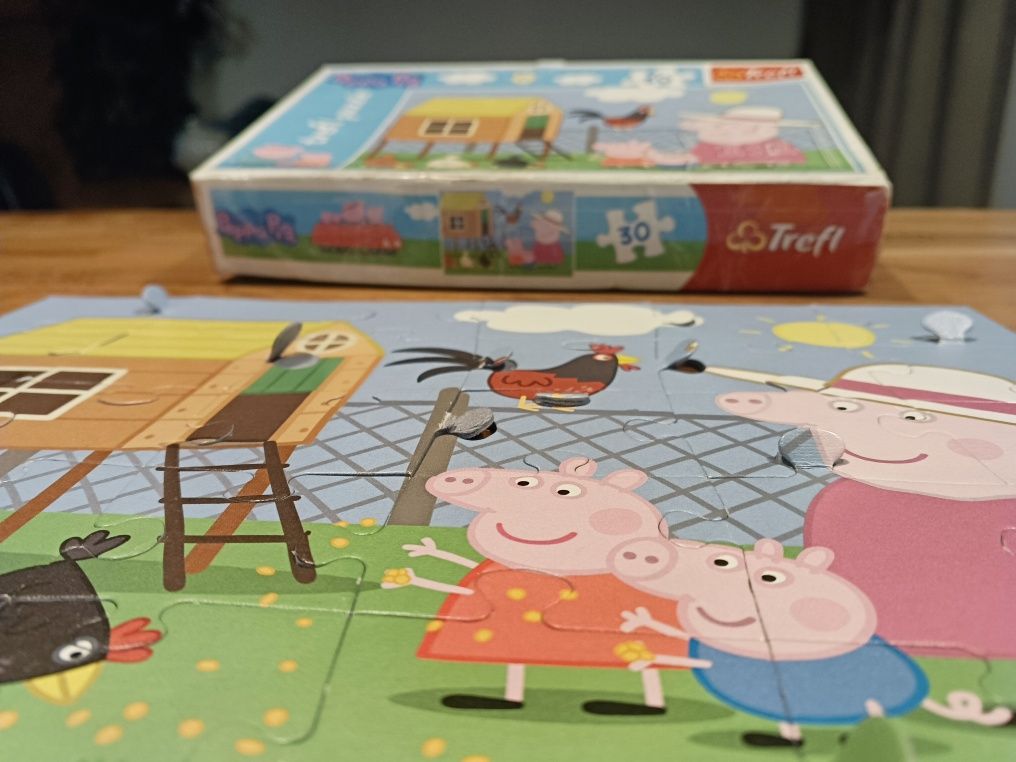 Puzzle świnka Peppa