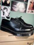 Dr Martens 1916 czarne półbuty na platformie nowe