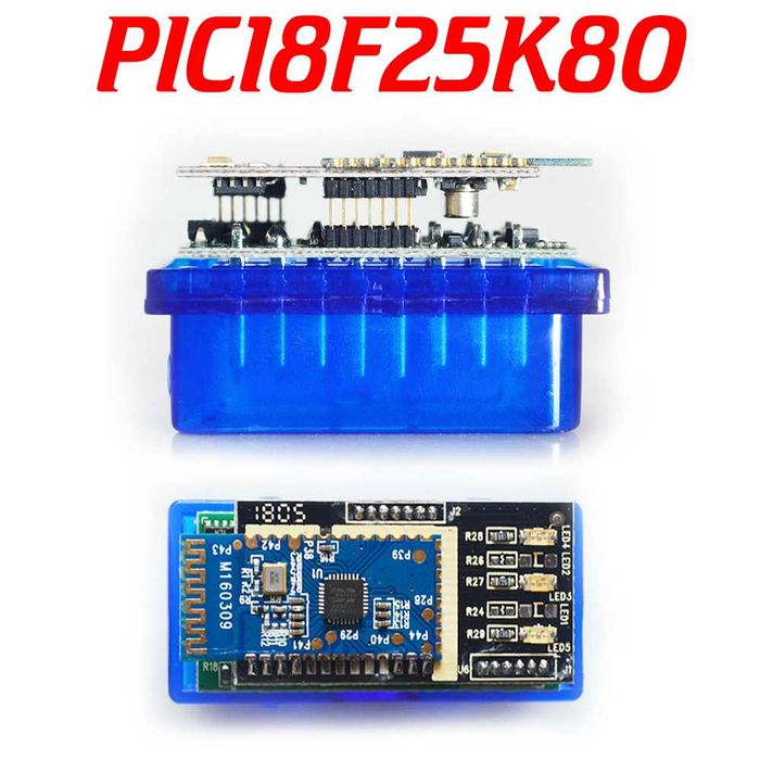 OBD2 ELM327 v1.5 автосканер  двох платний Оригінальний чіп PIC18F25K80
