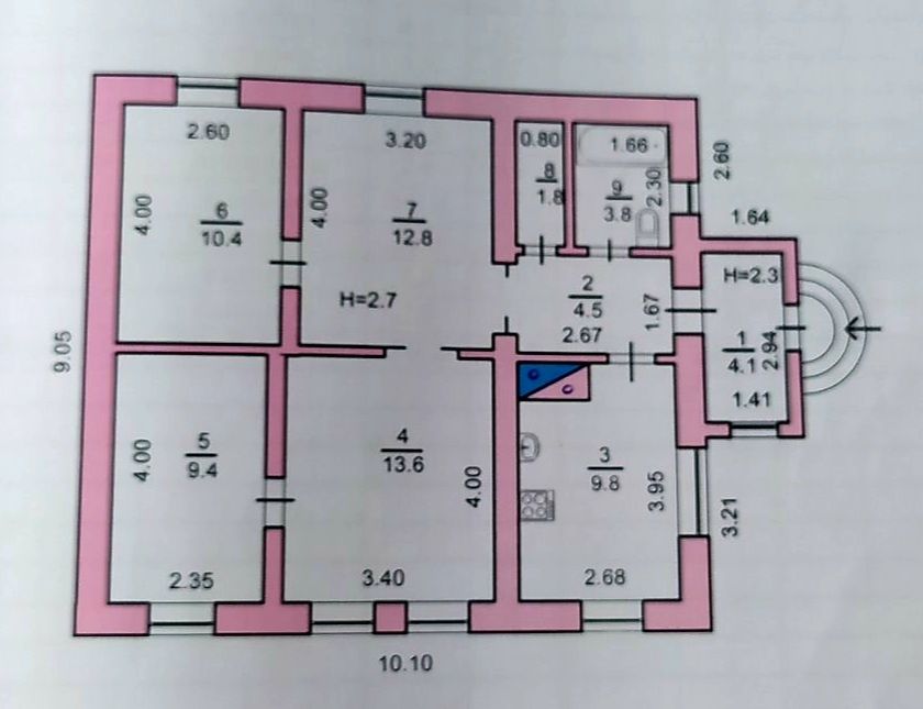 Продається будинок, Довгинцево (Долгинцево), вул. Проскуровська