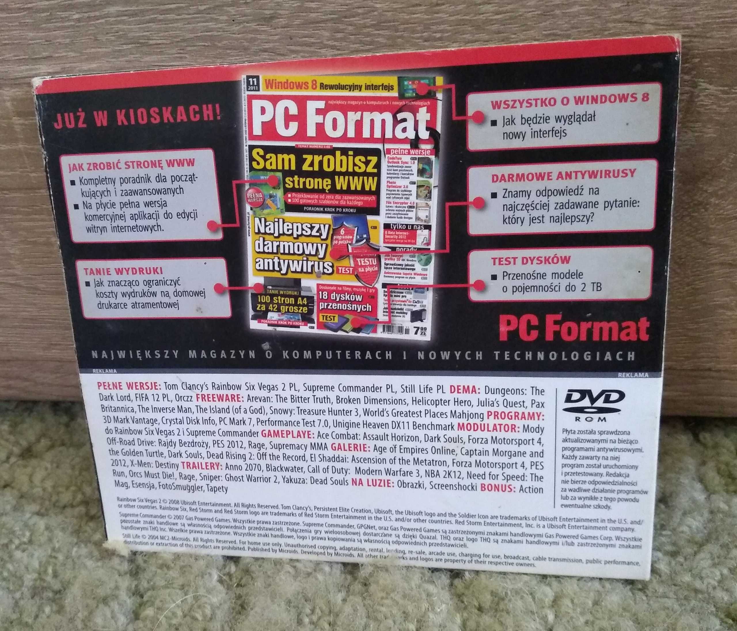 Tom Clancy's Rainbow Six Vegas 2, Supreme Commander, Still Life / PC /