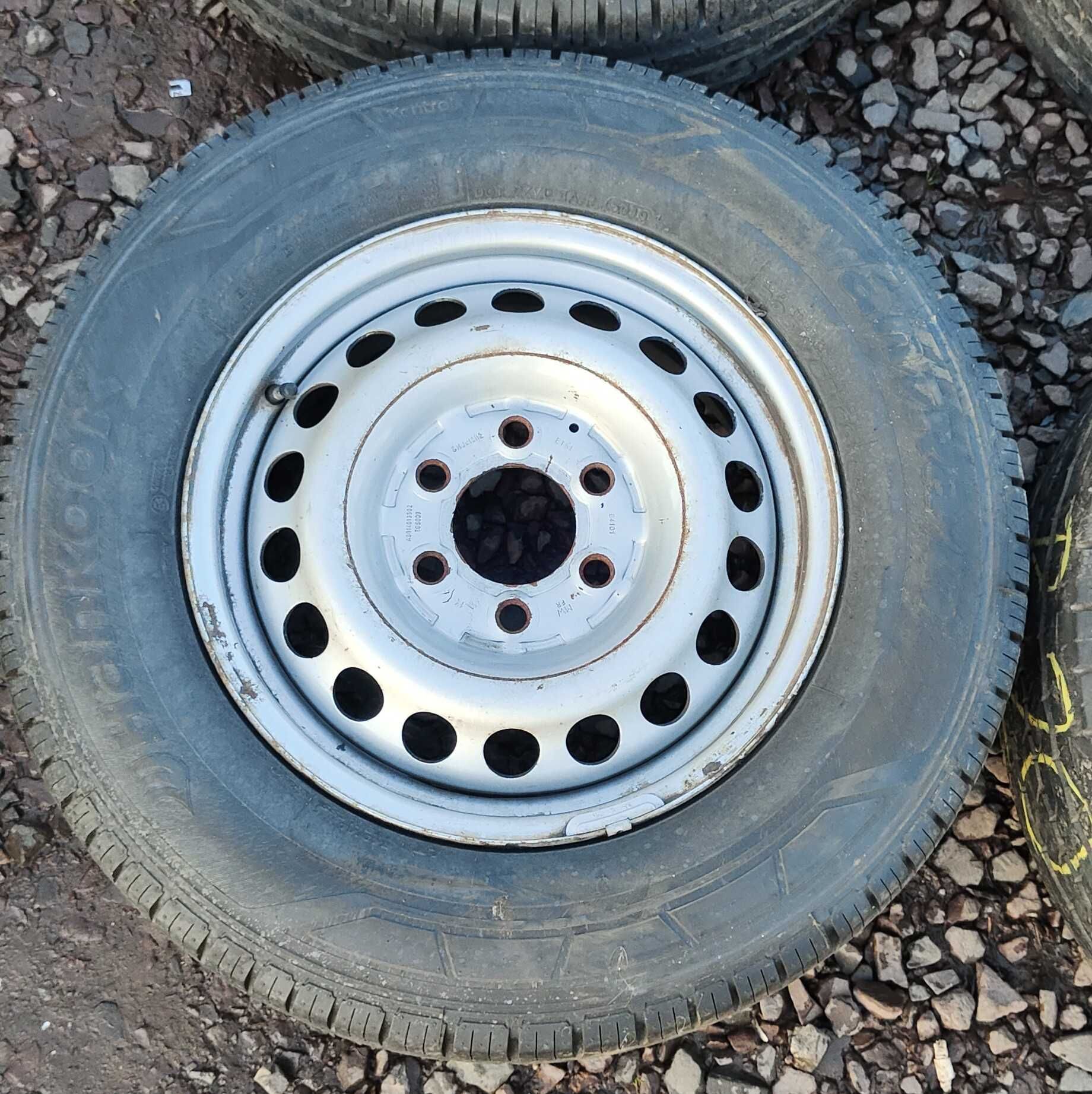 Koła stalowe Mercedes Sprinter W906 6x130 5,5Jx16 ET51 205/75R16C Kpl