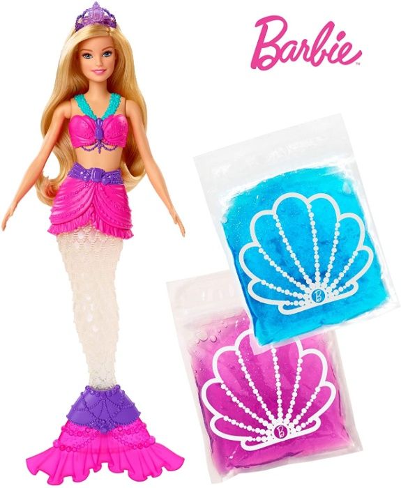 Барби Дримтопия Русалочка Слайм Barbie Dreamtopia Slime Mermaid