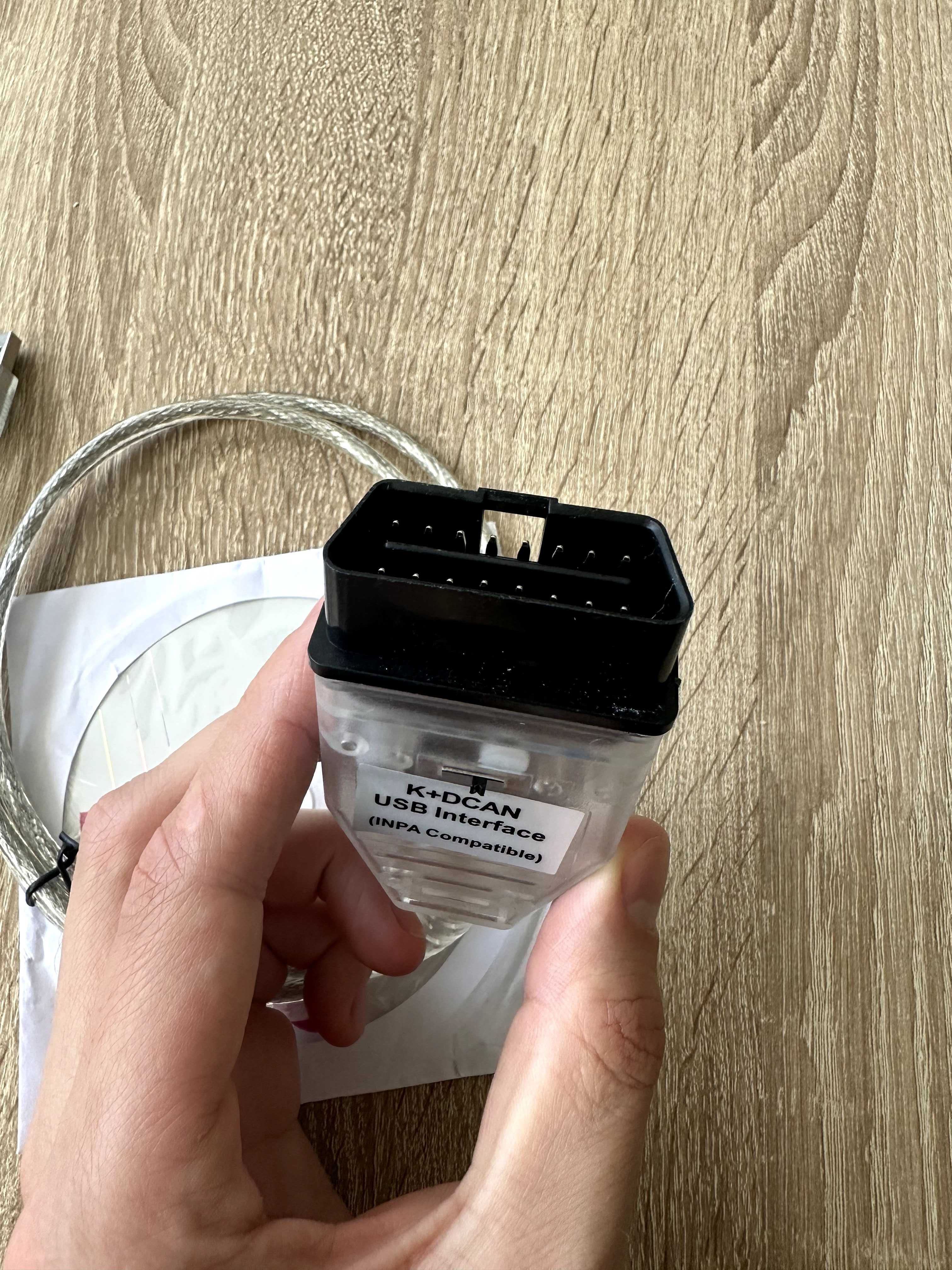 Адаптер BMW INPA K+DCAN USB FTDI c переключателем