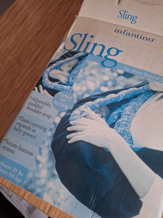 Infantino chusta nosidełko otulacz Nowy