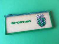 Raro Estojo Escolar do Sporting Clube de Portugal Anos 80 Novo