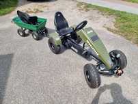 Gokart BERG BFR Jeep Revolution z przyczepką i dodatkowym fotelem