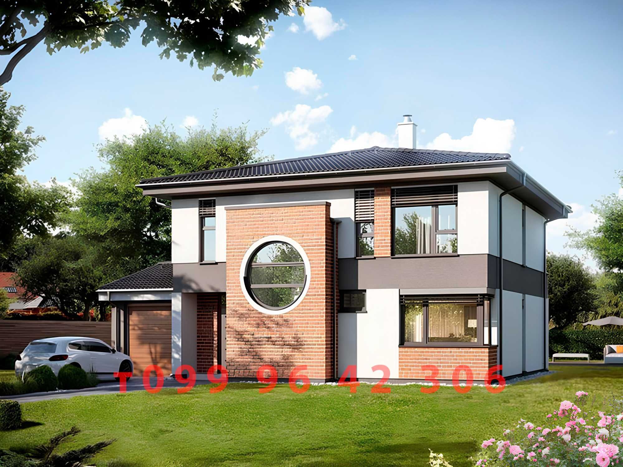 Продам свой проект современного частного дома D182 каталог