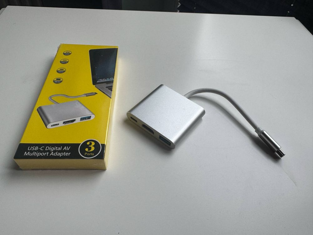 NOWE 26 szt Adaptery USB-C - HDMI - USB - USB-C