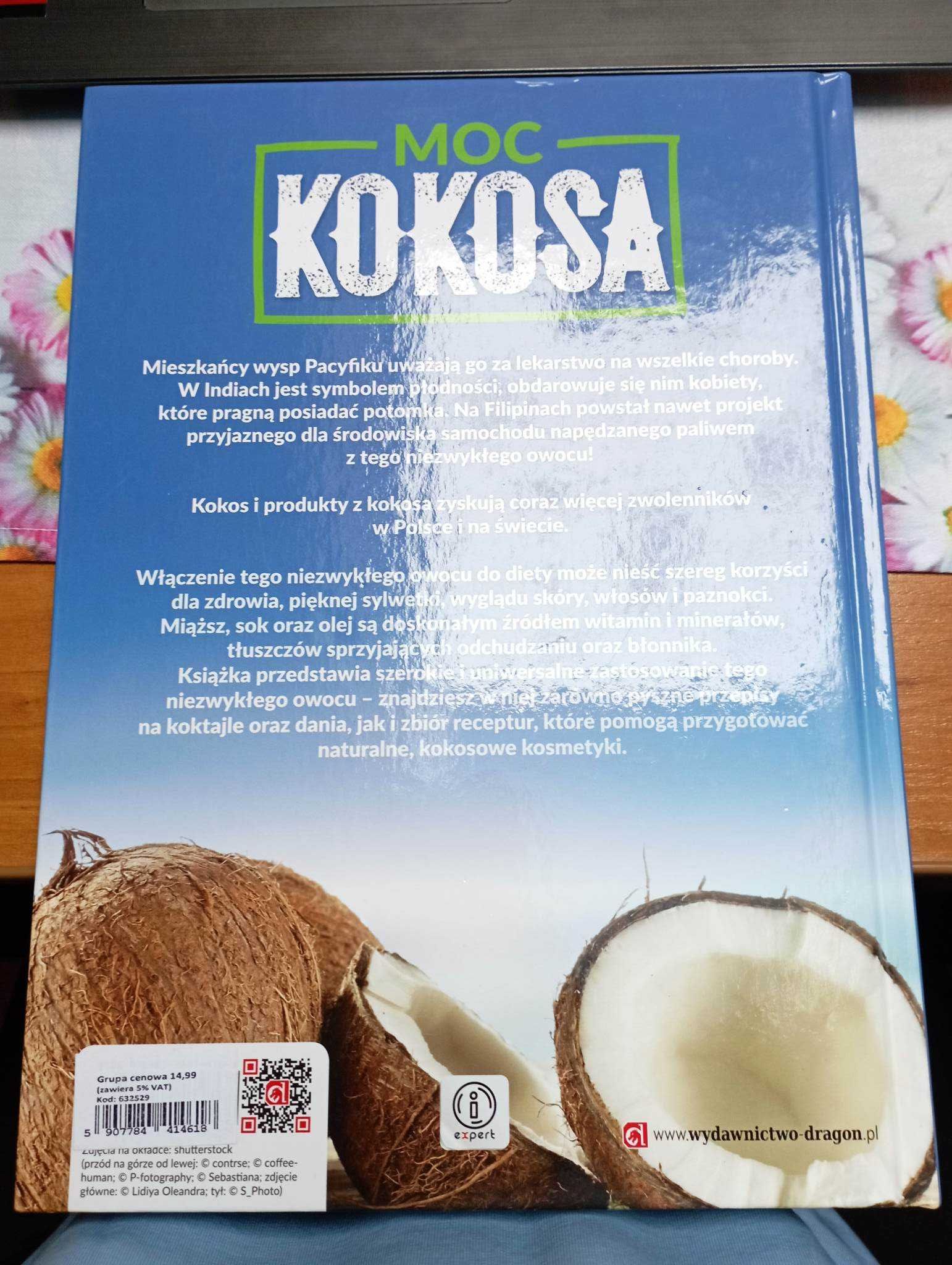 Książka moc kokosa - przepisy