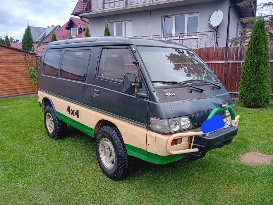 Mitsubishi L300 4x4 reduktor blokada 8 osób klima zdrowy