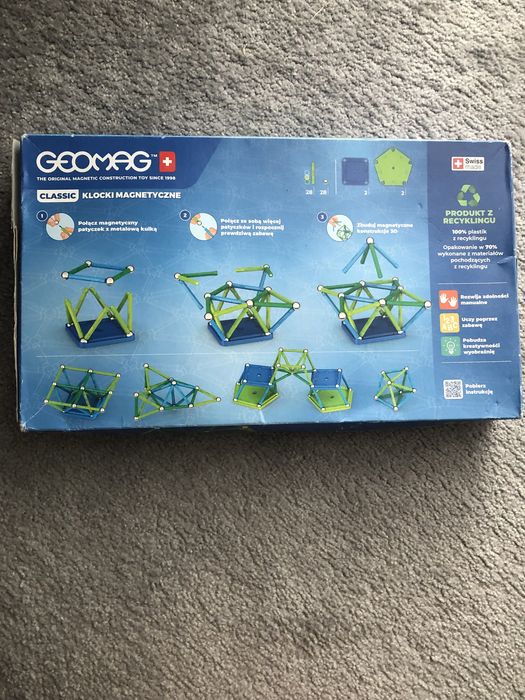 Nowe klocki magnetyczne Geomag.
