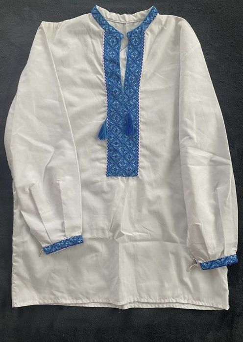 Вишита сорочка вишиванка для школи на хлопчика 10-12 років