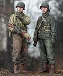 Figurki żywiczne do malowania - Amerykańscy żołnierze U.S. WW2 (1:35)