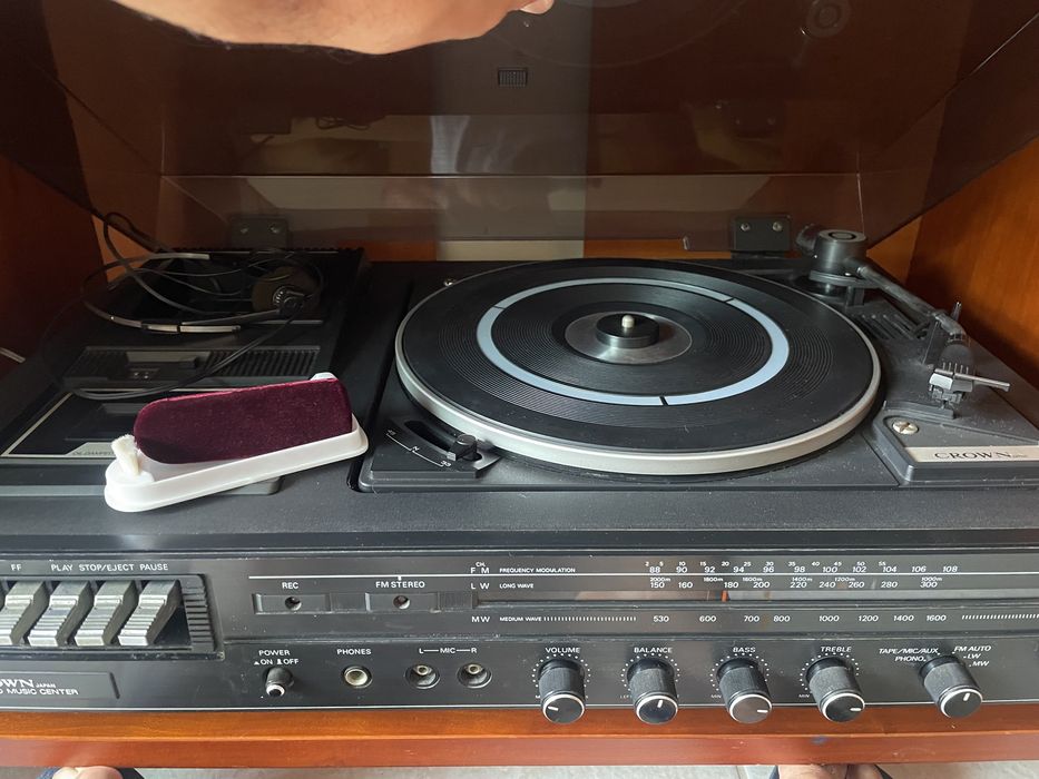 Oportunidade!! Radio vintage Crown SHC 5100 Hi-Fi Stereo- 1982