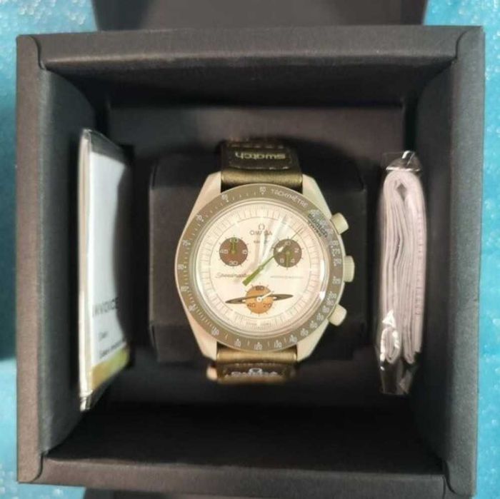 Omega x Swatch SO33T100 Saturn - Ekskluzywny Rok 2025