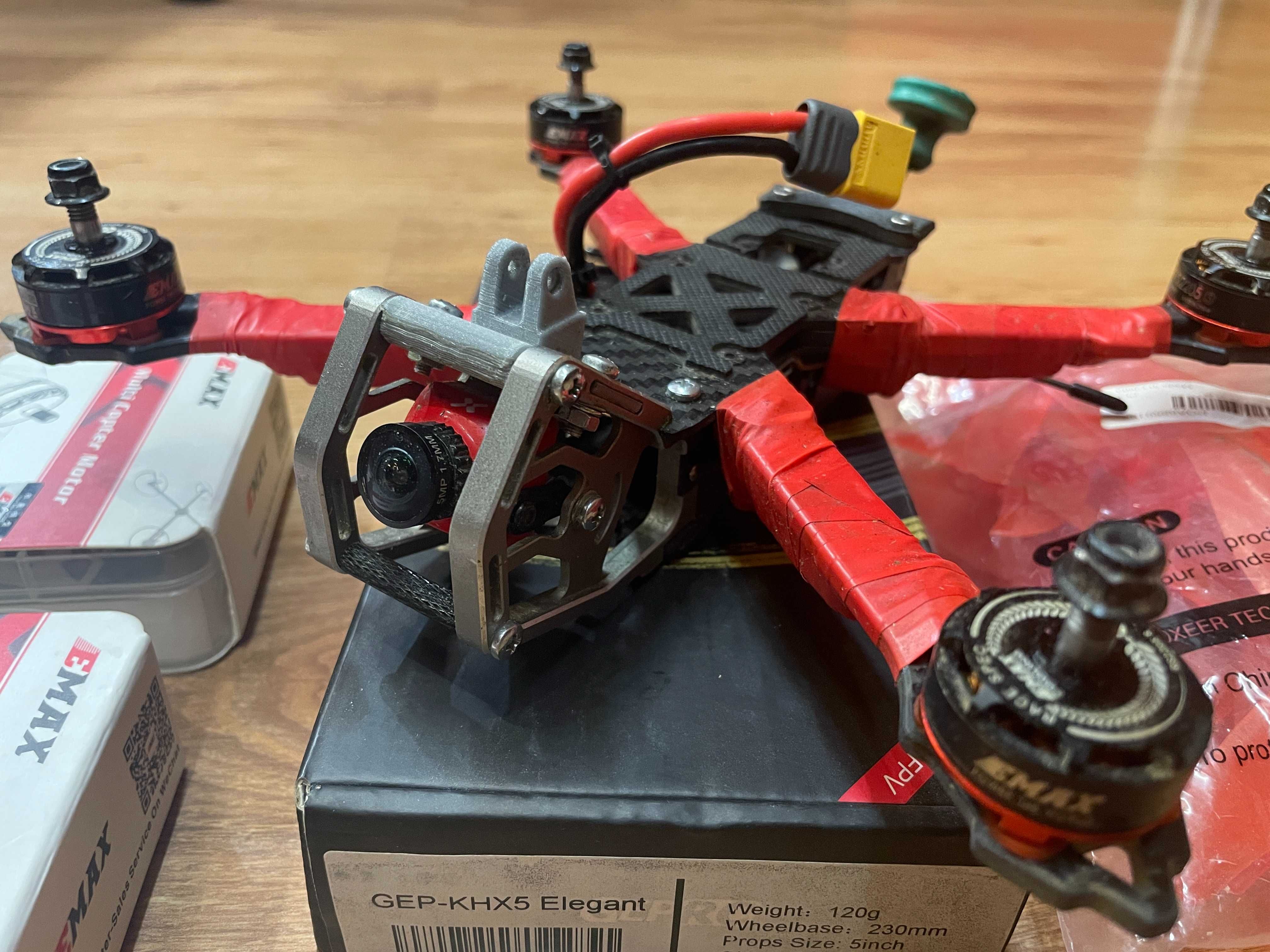 Dron FPV 5'' Matek F722 100% sprawny