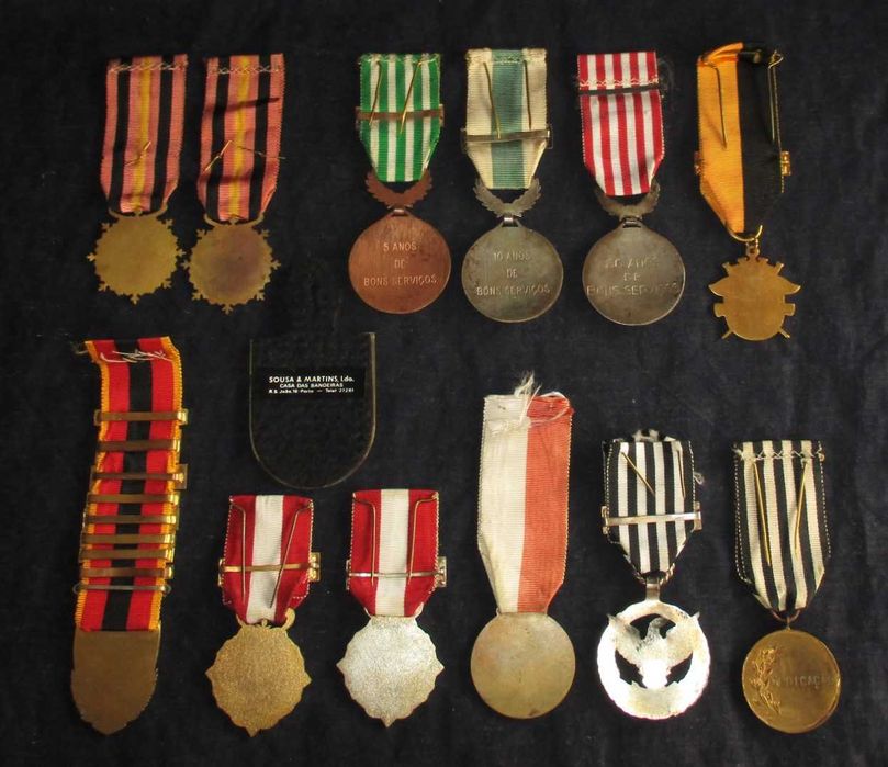 Medalhas de Bombeiros Condecorações