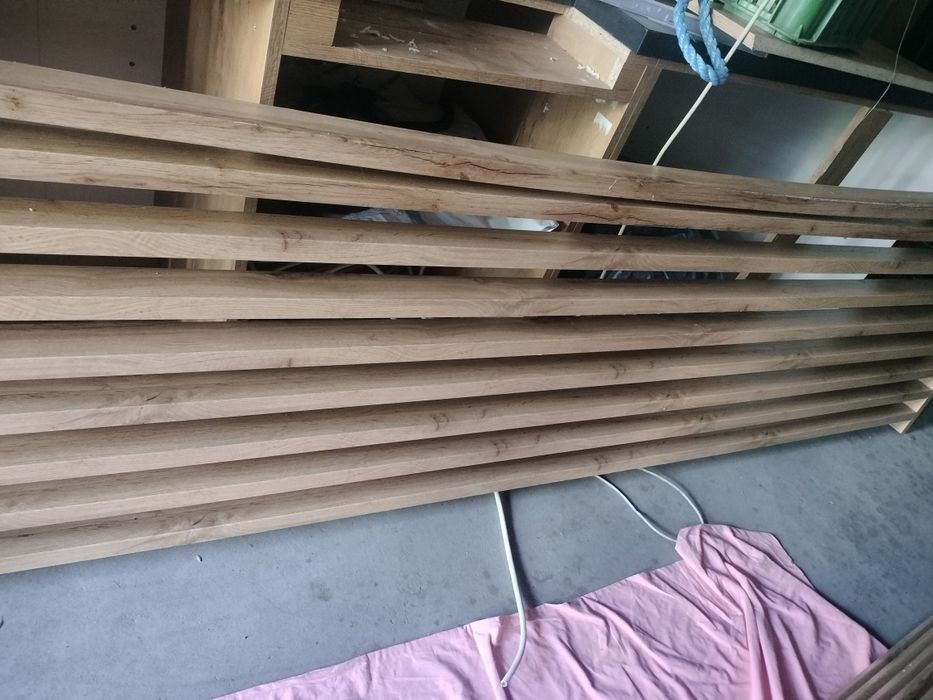 Lamele ścianka lamelowa